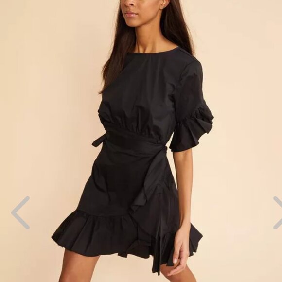 Cynthia Rowley Black cocktail mini dress NWT - Picture 2 of 4